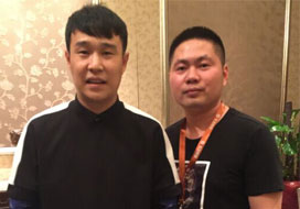 广州摩根与明星合影